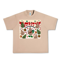 Burro Boojee Christmas cake Urban Heavy Tee - MaliasSmallBusiness