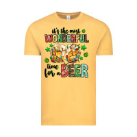 Vintage Mustard its the most wonderful time for a year Vintage Tee - MaliasSmallBusiness