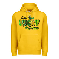Lemon One Lucky Auntie St. Patrick's Day Premium Hoodie - CowGirlArtShop