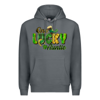 Rock One Lucky Auntie St. Patrick's Day Premium Hoodie - CowGirlArtShop
