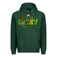 Sports Green One Lucky Auntie St. Patrick's Day Premium Hoodie - CowGirlArtShop