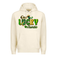 Tofu One Lucky Auntie St. Patrick's Day Premium Hoodie - CowGirlArtShop