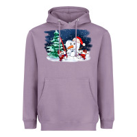 Lavender teeth snow party costom ado Heavyweight Hoodie - OliviaCreatesArt