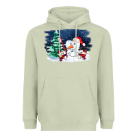 Matcha teeth snow party costom ado Heavyweight Hoodie - OliviaCreatesArt