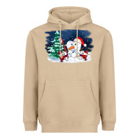 Mushroom teeth snow party costom ado Heavyweight Hoodie - OliviaCreatesArt