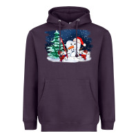 Plum teeth snow party costom ado Heavyweight Hoodie - OliviaCreatesArt