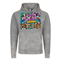 Cloud Rock one loved teacher Vintage Hoodie - NancyCooperArtShop