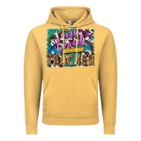 Vintage Mustard one loved teacher Vintage Hoodie - NancyCooperArtShop