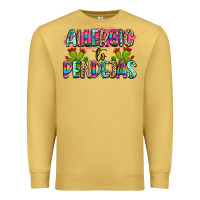 Antique Gold Allergic to pendejas mexico Premium Sweatshirt - FaDigitalArtStudio