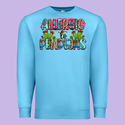 Allergic To Pendejas Mexico Premium Sweatshirt Designed By Fadigitalartstudio