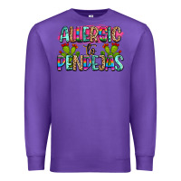 Purple Allergic to pendejas mexico Premium Sweatshirt - FaDigitalArtStudio