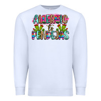 White Allergic to pendejas mexico Premium Sweatshirt - FaDigitalArtStudio