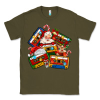 Army Green christmas cassette tapes Classic Tee - MaliasSmallBusiness