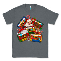 Charcoal Heather christmas cassette tapes Classic Tee - MaliasSmallBusiness