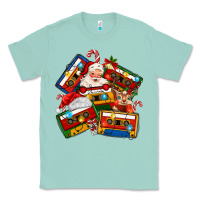 Seafoam christmas cassette tapes Classic Tee - MaliasSmallBusiness