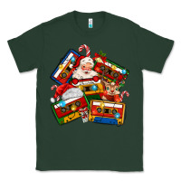 Sports Green christmas cassette tapes Classic Tee - MaliasSmallBusiness