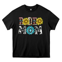 Black rodeo mom Heavy Core Tee - AdoDesignShop