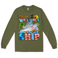 Army Green this week we don't give a ship Long Sleeve Tee - Artiststas