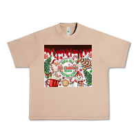 Burro christmas hot chocolate Urban Heavy Tee - MaliasSmallBusiness