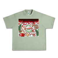 Oil Green christmas hot chocolate Urban Heavy Tee - MaliasSmallBusiness