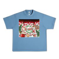 Pebble Blue christmas hot chocolate Urban Heavy Tee - MaliasSmallBusiness