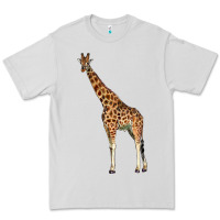 Dove Grey giraffe Premium Tee - LillyAllenDesigns