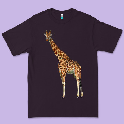 Giraffe Premium Tee Designed By Lillyallendesigns