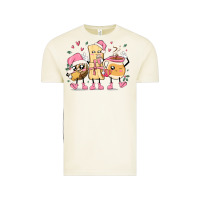 Vintage Arctic mexican christmas pan dulce cartoon characters Vintage Tee - MaliasSmallBusiness