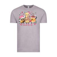 Vintage Zinc mexican christmas pan dulce cartoon characters Vintage Tee - MaliasSmallBusiness