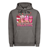 Pigment Tornado Coffee Is MY Valentine Urban Hoodie - CowhideDigitalArt