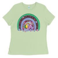 Matcha easter egg rainbow Ladies Tee - Artiststas