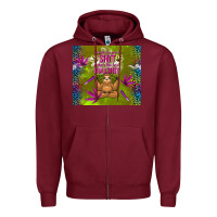 Burgundy inhale the good shit exhale the bad bullshit Zipper Hoodie - TumblerDesignByShophia