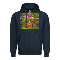 Navy inhale the good shit exhale the bad bullshit Zipper Hoodie - TumblerDesignByShophia