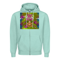 Seafoam inhale the good shit exhale the bad bullshit Zipper Hoodie - TumblerDesignByShophia
