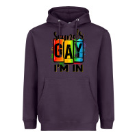 Plum sounds gay i'm in Heavyweight Hoodie - OliviaCreatesArt