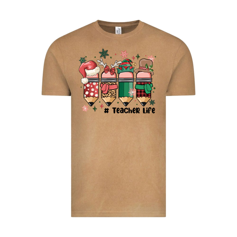 Teacher Christmas Vintage Tee by MaliasSmallBusiness | Teevron