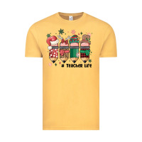 Vintage Mustard teacher christmas Vintage Tee - MaliasSmallBusiness