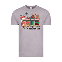 Vintage Zinc teacher christmas Vintage Tee - MaliasSmallBusiness
