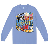 Colony Blue movie night Long Sleeve Tee - Artiststas