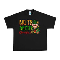Black Nuts about Christmas Nutcracker Urban Heavy Tee - NancyCooperArtShop
