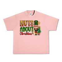 Salmon Nuts about Christmas Nutcracker Urban Heavy Tee - NancyCooperArtShop