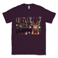 Plum little miss christmas Classic Tee - CowhideDigitalArt