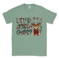 Sage little miss christmas Classic Tee - CowhideDigitalArt