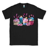 Black Unicorn Coffee Cups Classic Tee - MaliasSmallBusiness