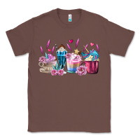 Chestnut Unicorn Coffee Cups Classic Tee - MaliasSmallBusiness