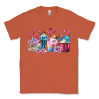 Copper Unicorn Coffee Cups Classic Tee - MaliasSmallBusiness