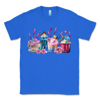 True Royal Unicorn Coffee Cups Classic Tee - MaliasSmallBusiness