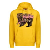Lemon Mama bear mother's day Premium Hoodie - HowdyJamesFarm