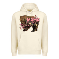 Sandshell Mama bear mother's day Premium Hoodie - HowdyJamesFarm