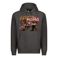 Smoke Mama bear mother's day Premium Hoodie - HowdyJamesFarm